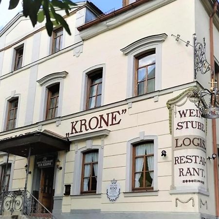Hotel-Restaurant-Krone Bad Bruckenau Bagian luar foto